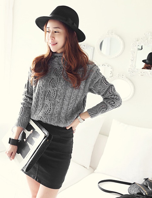 Ngày lạnh "chất chơi" với đen và xám - 8