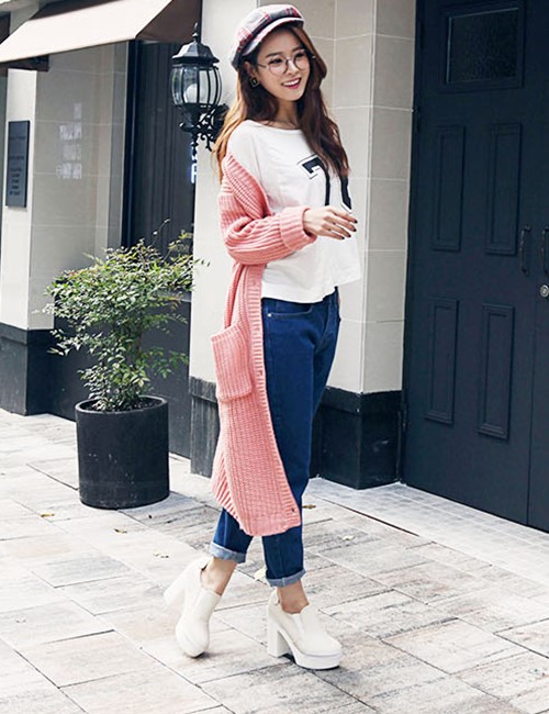 Mặc gì với cardigan siêu dài? - 13