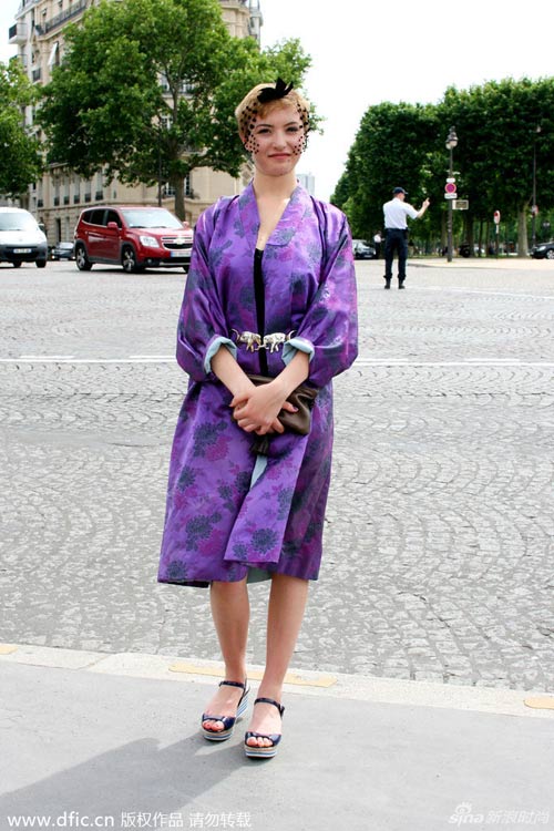 Kimono Nhật Bản gây thích thú với mỹ nhân thế giới - 17