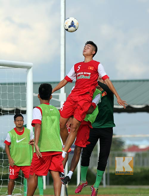 U19 VN “thở ra khói” với thời tiết tại Myanmar - 5