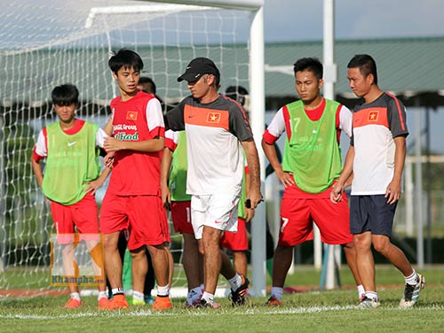 U19 VN “thở ra khói” với thời tiết tại Myanmar - 6