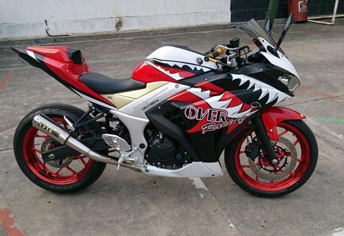 Yamaha R25 độ phong cách cá mập độc đáo - 1