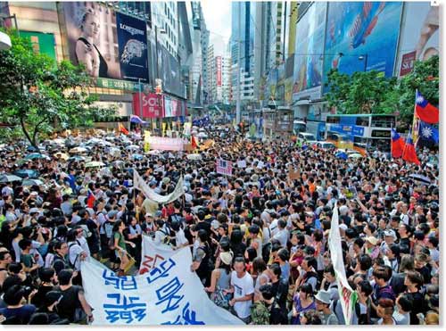 Báo TQ nói gì về "thất bại" của người dân Hong Kong? - 1