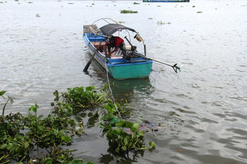 Thi thể cô gái tay đeo túi xách nổi trên sông Sài Gòn - 1