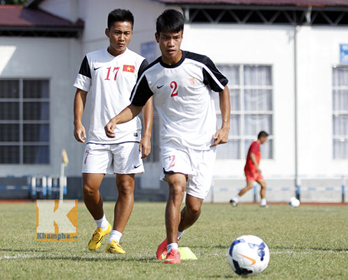 “Siêu tiền đạo” U19 Việt Nam thi triển tuyệt chiêu - 1