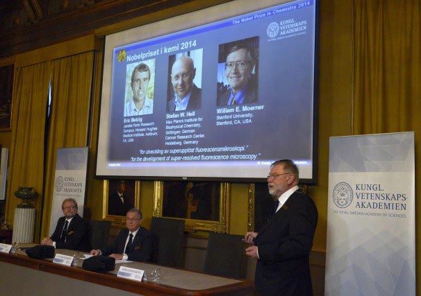 Giải Nobel Hóa học 2014 cho kính hiển vi siêu nét - 1