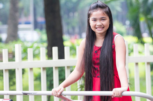 Sốt với vẻ dễ thương của cô bé Thiện Nhân - 6