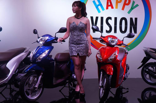 Xe máy Honda Vision 2014 giá chỉ còn hơn 13 triệu đồng