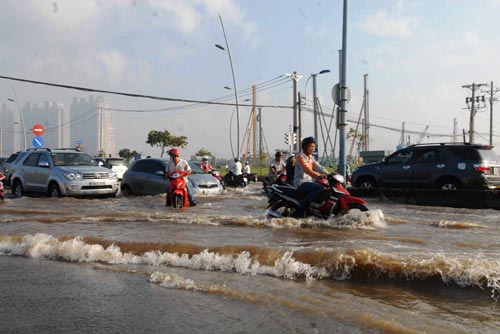 TPHCM xuất hiện "sóng bạc đầu" trên… phố - 9