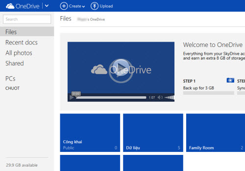 OneDrive hỗ trợ upload tập tin có dung lượng 10GB - 1