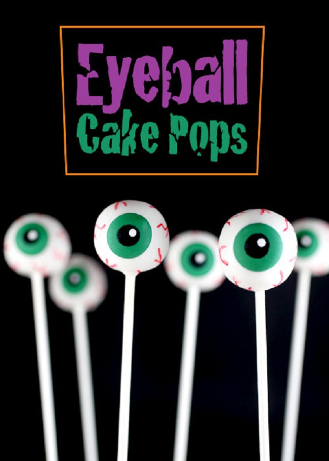 17 – Những con mắt cake pops (Bakerella)


