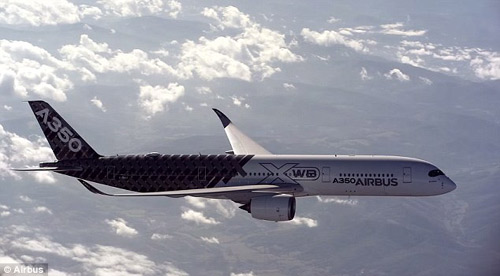Ngắm máy bay khủng A350 XWB sắp về Việt Nam - 1