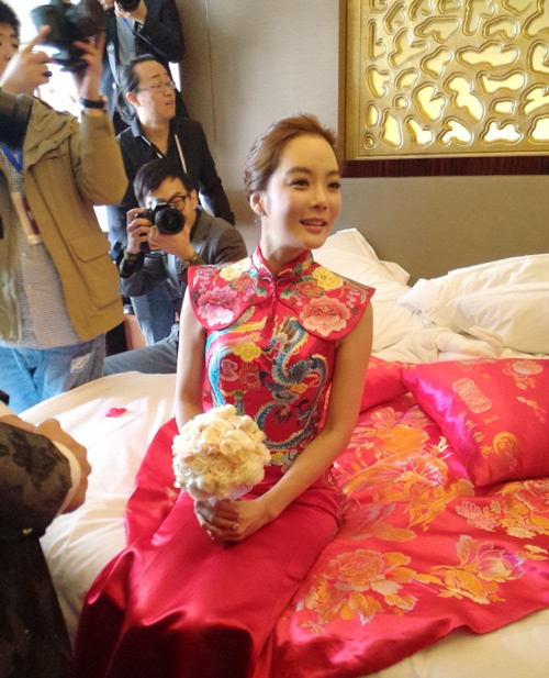 Chae Rim hạnh phúc làm cô dâu lần 2 - 8