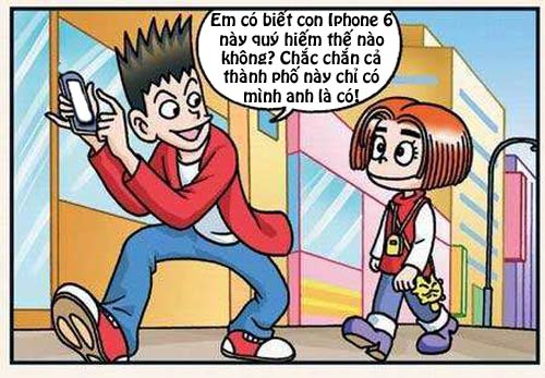 Truyện tranh: Ăn mày xài... Iphone 6 - 1
