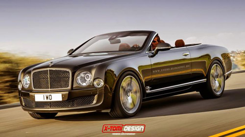 Lộ Bentley Mulsanne Speed bản mui trần cực đẹp - 1