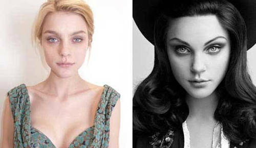 Người mẫu phờ phạc, xuống sắc khi gột hết son phấn - 12