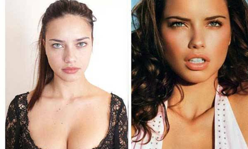 Người mẫu phờ phạc, xuống sắc khi gột hết son phấn - 6