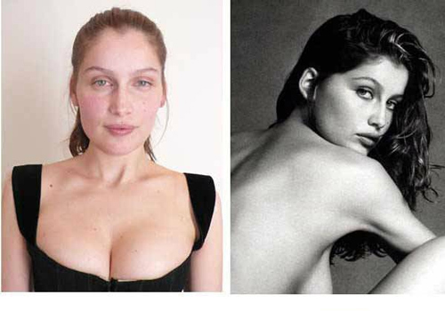 Người mẫu phờ phạc, xuống sắc khi gột hết son phấn - 14