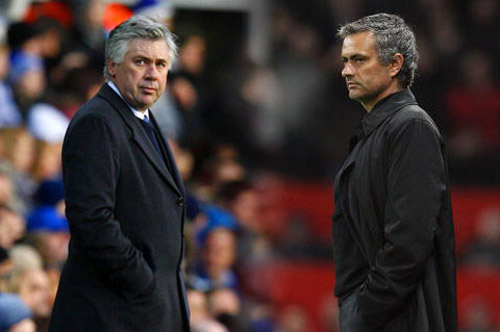 HLV Ancelotti: Đừng so sánh tôi với Mourinho - 1