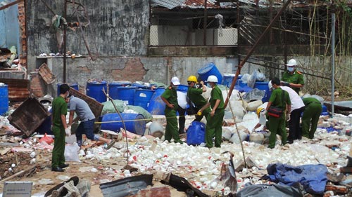 Vụ nổ ở TPHCM: Lời khai ban đầu của GĐ công ty - 1