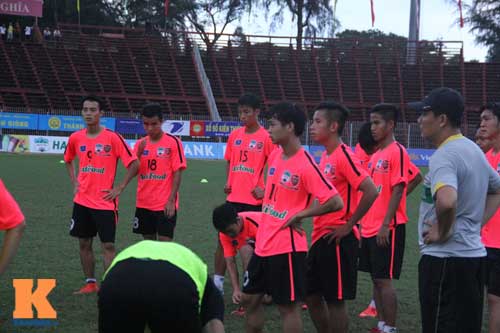 Cầu thủ U19 VN xung trận giải U21: Thanh Hậu dự bị - 3