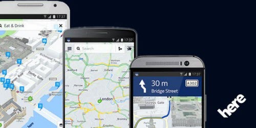 Bản đồ Here Maps đã cho phép cài đặt trên Android - 1