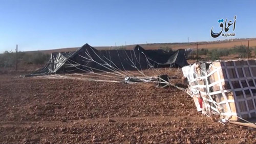 Vũ khí tiếp tế Mỹ rơi vào tay IS ở thị trấn Kobani - 1