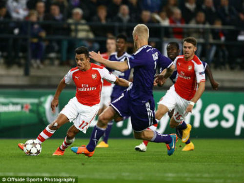 Anderlecht – Arsenal: Thoát hiểm phút cuối - 1