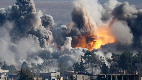 Bom Mỹ tiêu diệt 553 phiến quân Hồi giáo ở Syria - 1