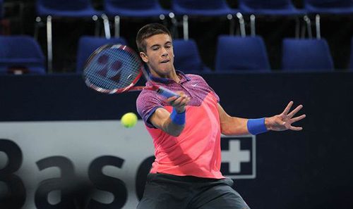 Coric hóa giải xuất sắc hai cú passing của Nadal - 1