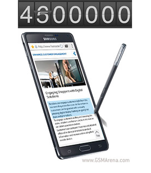 Galaxy Note 4 cán mốc 4,5 triệu máy - 1
