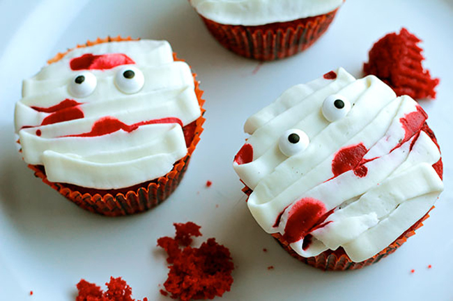 Cupcake xác ướp
