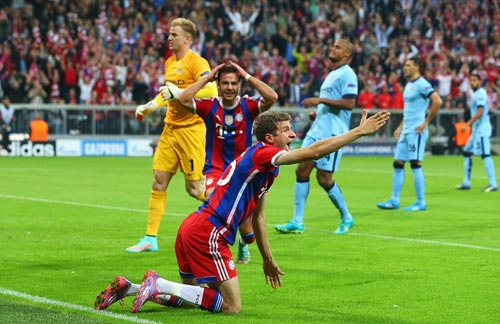 Bayern mất oan 2 quả penalty - 1