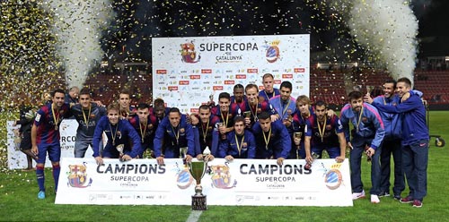 Barca - Espanyol: Danh hiệu đầu tiên - 1