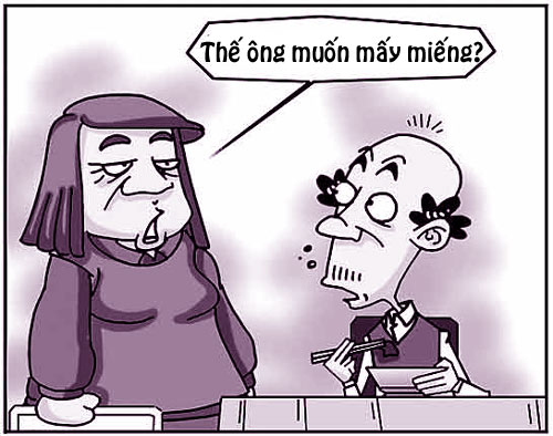 Truyện tranh: Ăn rất dở nhưng vẫn niềm nở! - 2