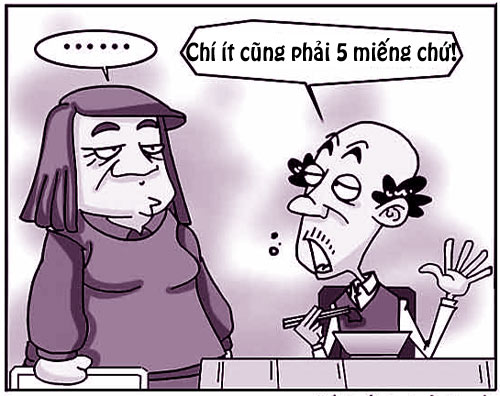 Truyện tranh: Ăn rất dở nhưng vẫn niềm nở! - 3