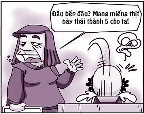 Truyện tranh: Ăn rất dở nhưng vẫn niềm nở! - 4