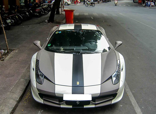 Ngắm chiếc Ferrari 458 Italia độc nhất Việt Nam - 5