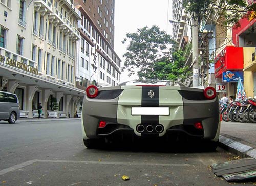 Ngắm chiếc Ferrari 458 Italia độc nhất Việt Nam - 6