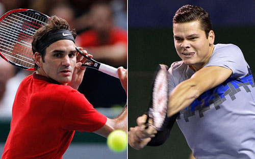 Federer thừa nhận bất lực trước “máy giao bóng” Raonic - 2