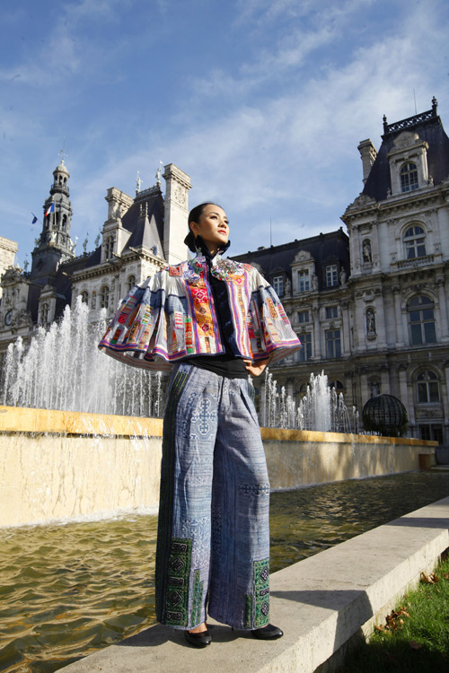 NTK Việt mang áo dài sang kinh đô thời trang Paris - 5