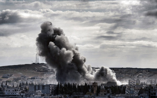 Ba lực lượng hội quân đánh IS ở thị trấn Kobani - 1