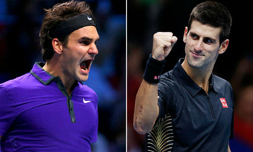 Hấp dẫn cuộc chạy đua Djokovic - Federer - 1