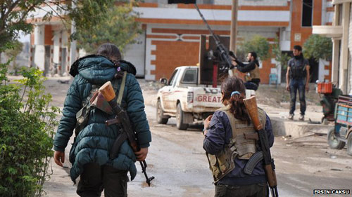 Bên trong thành trì chống IS ở thị trấn Kobani - 1