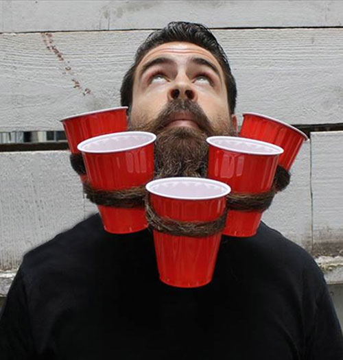 Đàn ông để râu cũng có cái lợi - 2