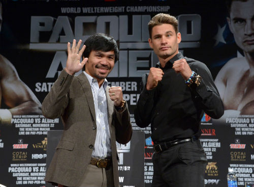 Pacquiao cảnh giác trước Algieri trẻ tuổi hơn - 1