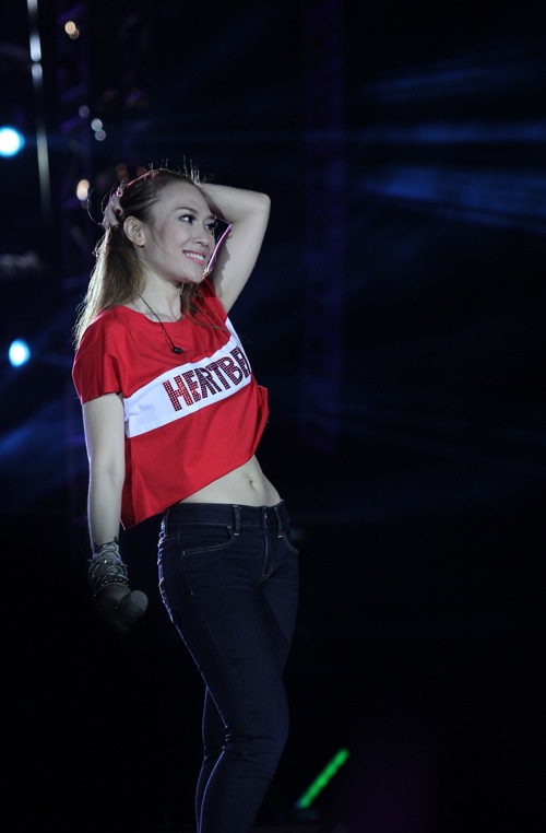 Mỹ Tâm bật khóc nhiều lần trong liveshow vì fan - 7