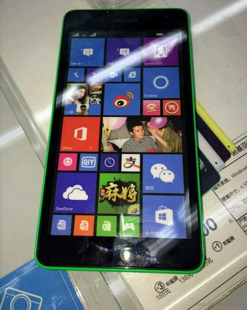 Điện thoại giá rẻ Microsoft Lumia 535 rò rỉ - 2