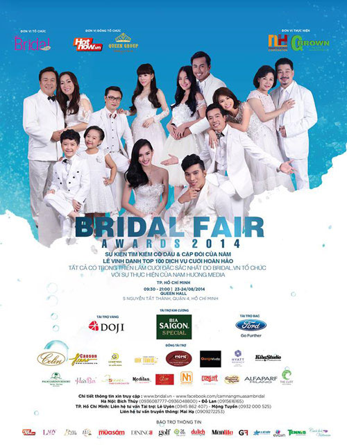 Không gian ngọt ngào tại Bridal Fair 2014 - 1
