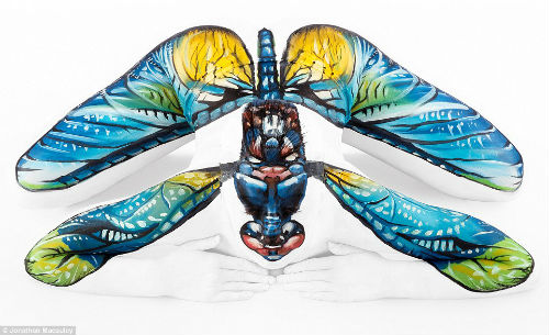 Ngỡ ngàng vẻ đẹp động vật trên cơ thể người - 6